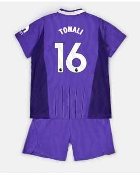 Billige Fotballdrakt Tottenham Hotspur Sandro Tonali #16 Replika Tredjedraktsett Barn 2026-27 Kortermet (med bukser)